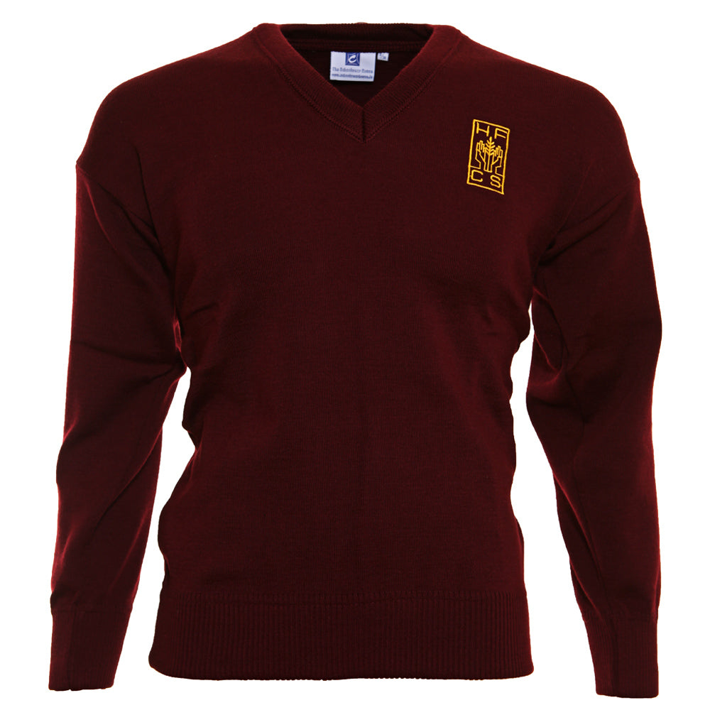 Holy Family Wine Jumper (1st - 3rd Year)