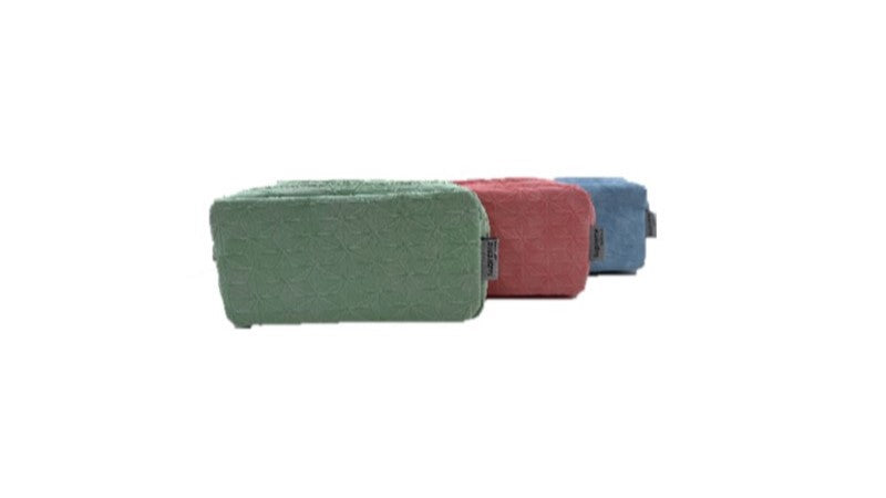 Double Pencil Case - Assorted (Embossed)