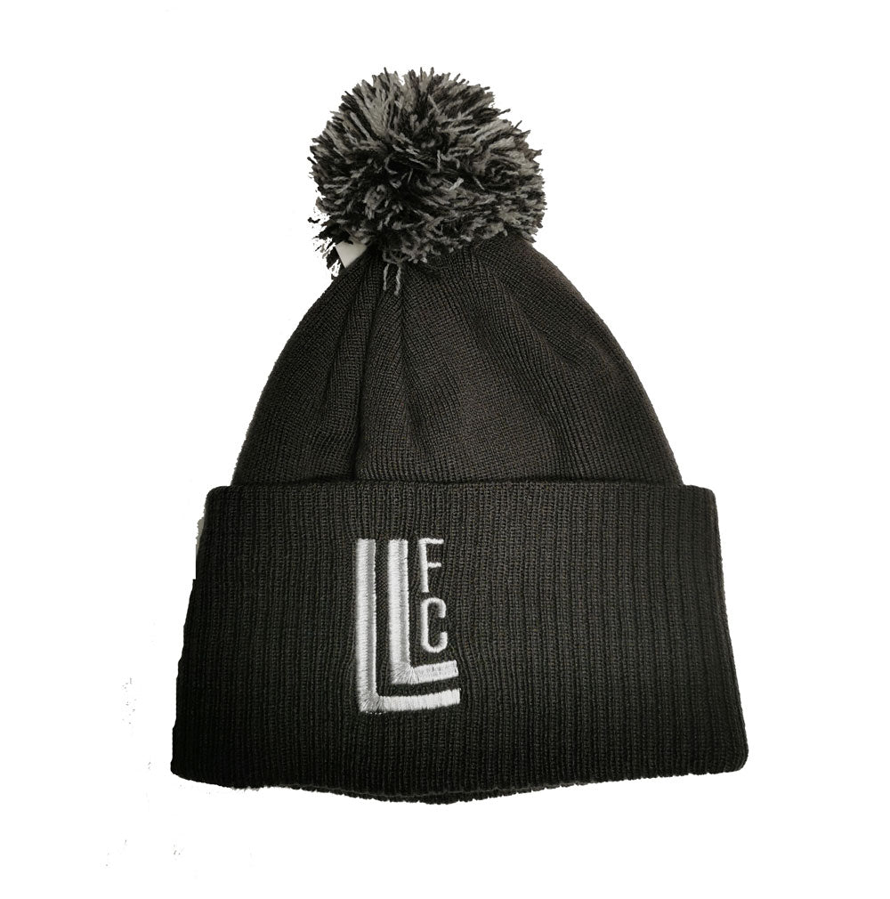 LLFC Beanie Hat (Grey Pom Pom)