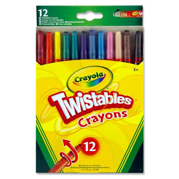 Crayola Twistables Crayons - 12 Pack
