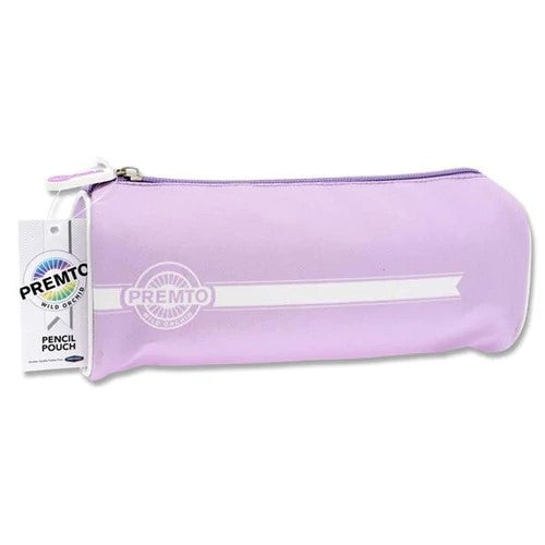 Premto Pastel 3 Pocket Pencil Case - 5 Asst