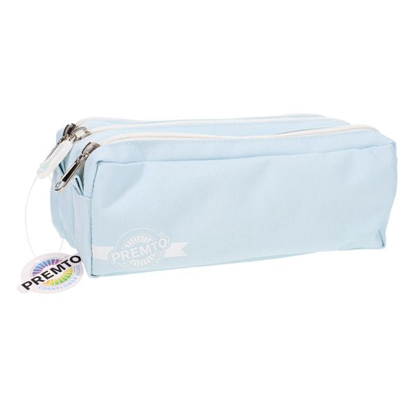 Premto Pastel 3 Pocket Pencil Case - 5 Asst