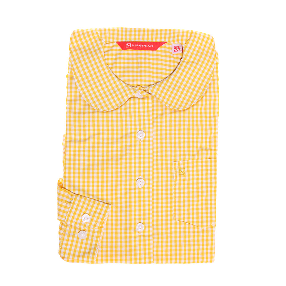 St. Raphaela's Gingham Blouse