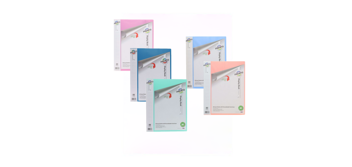 Premto A4 60 Pocket Display Book Cdu