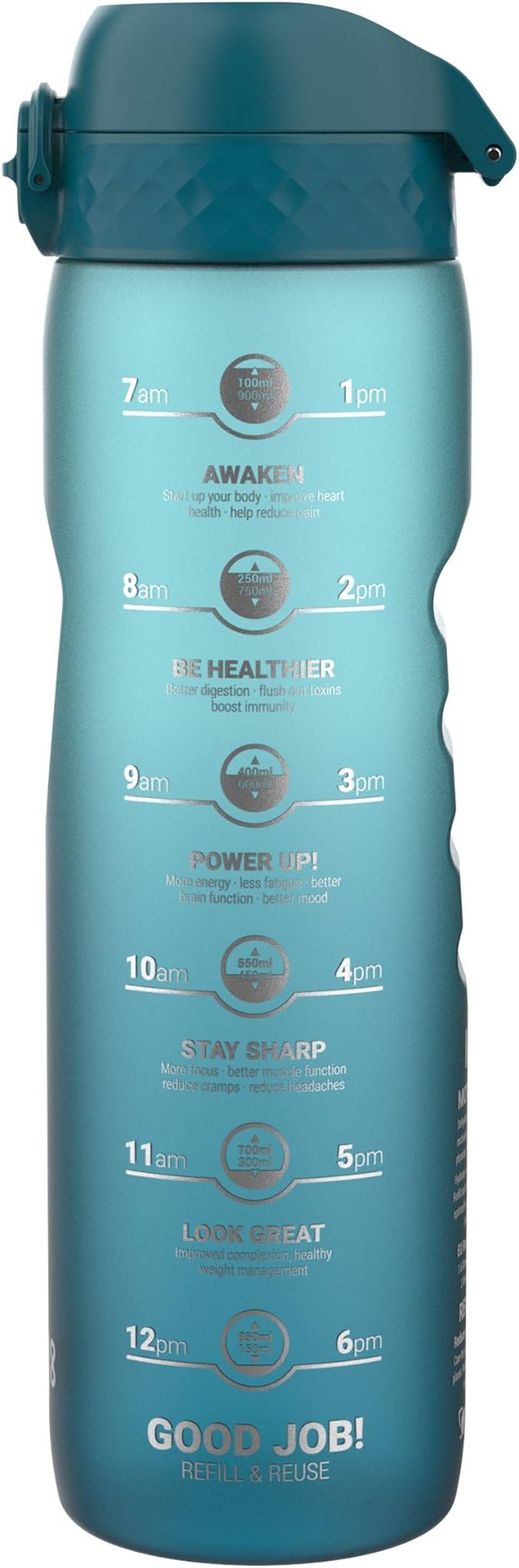 ION8 IQUENCH 1000ML TEAL & BLUE