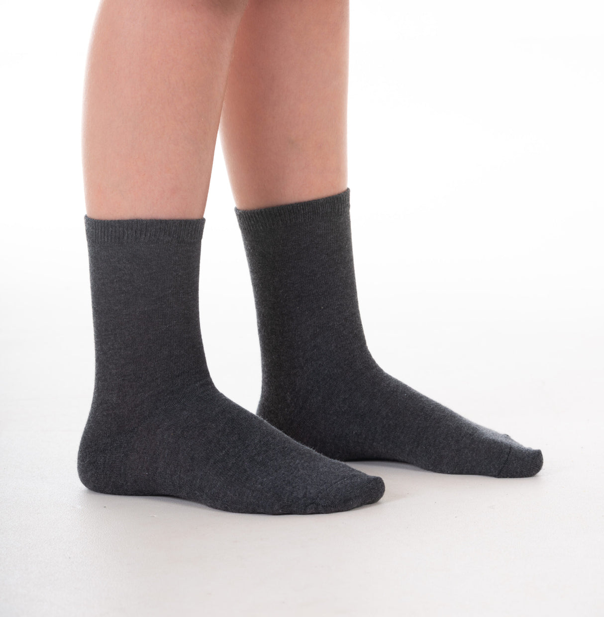 Charcoal School Socks (Boys)  2 Pack