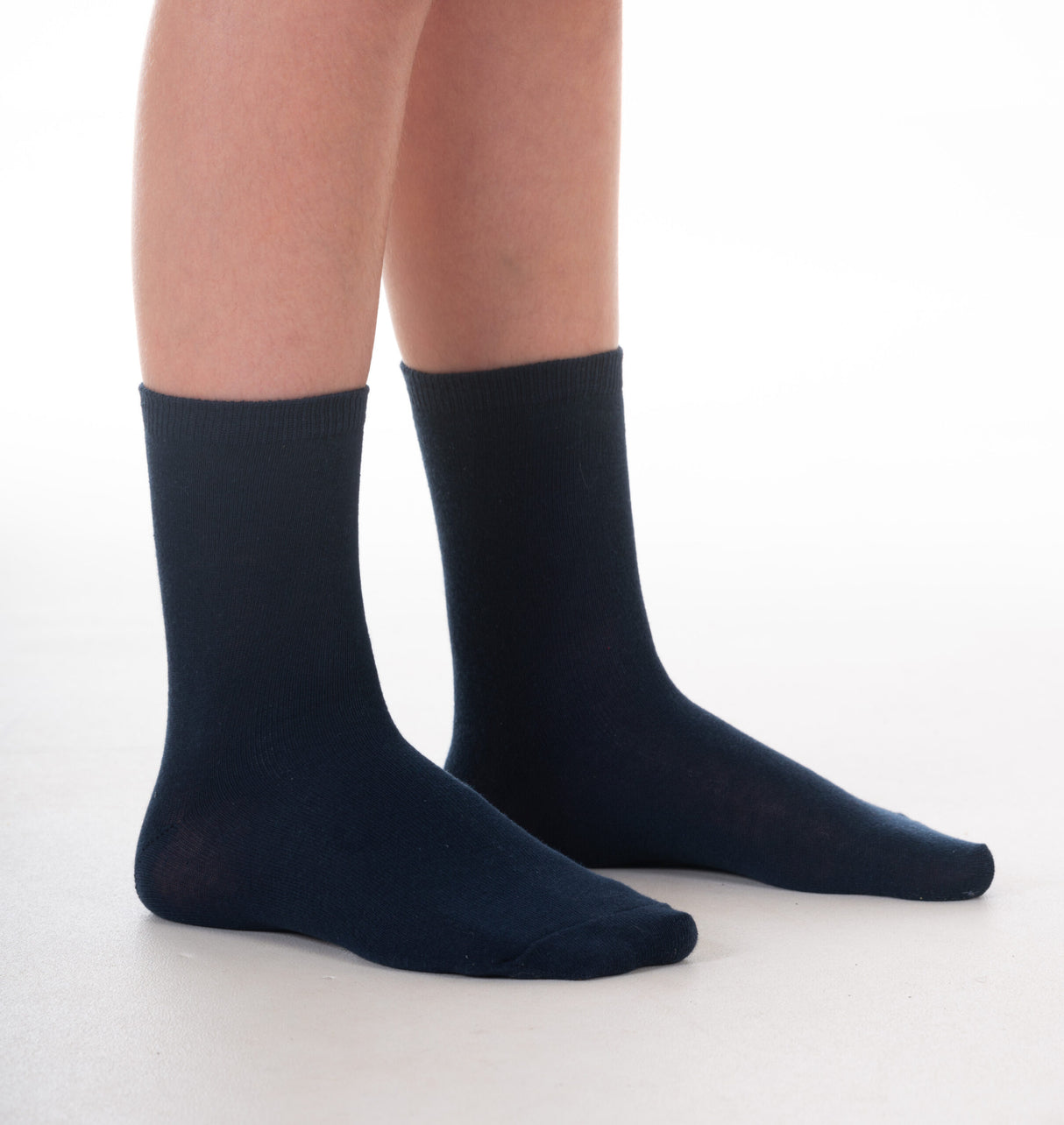 Navy School Socks (Boys)  2 Pack