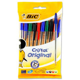 Cristal Ballpoint Pens - Bic Packet.10 - Original