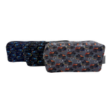 Double Pencil Case - Assorted (Dark)