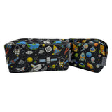 Double Pencil Case - Assorted (Dark)
