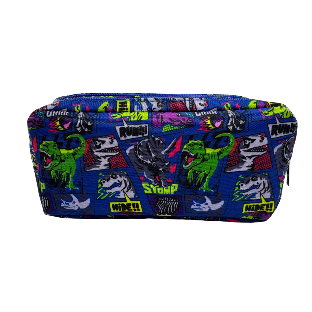 Double Pencil Case - Assorted (Dark)