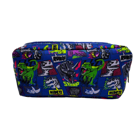 Double Pencil Case - Assorted (Dark)