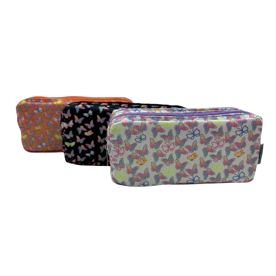 Double Pencil Case - Assorted (Bright)