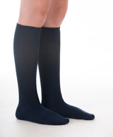 Knee Socks Navy  (Girls) Twin Pack