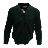 Bottle Green Cardigan (100% Acrylic)