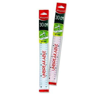 Maped Study Unbreakable Ruler 30cm