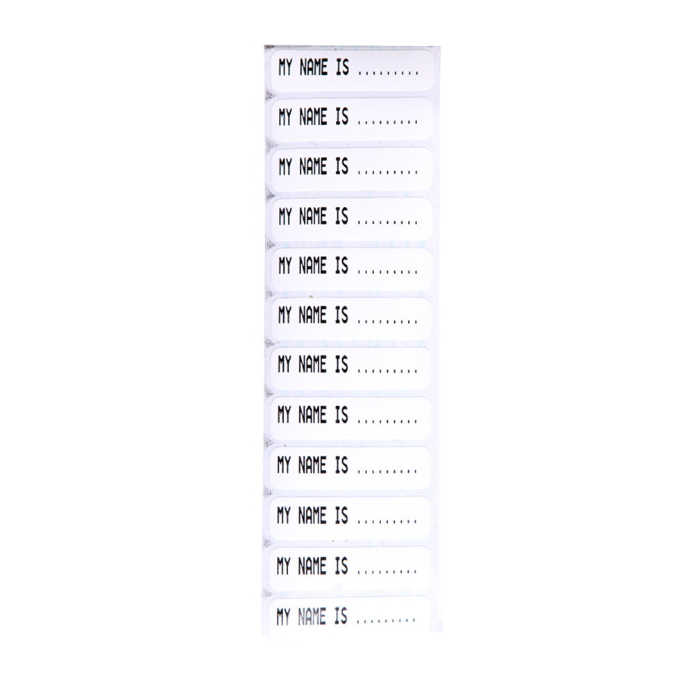 Iron On Clothing Name Tags