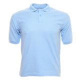 Sky Blue Short Sleeve Polo Shirt