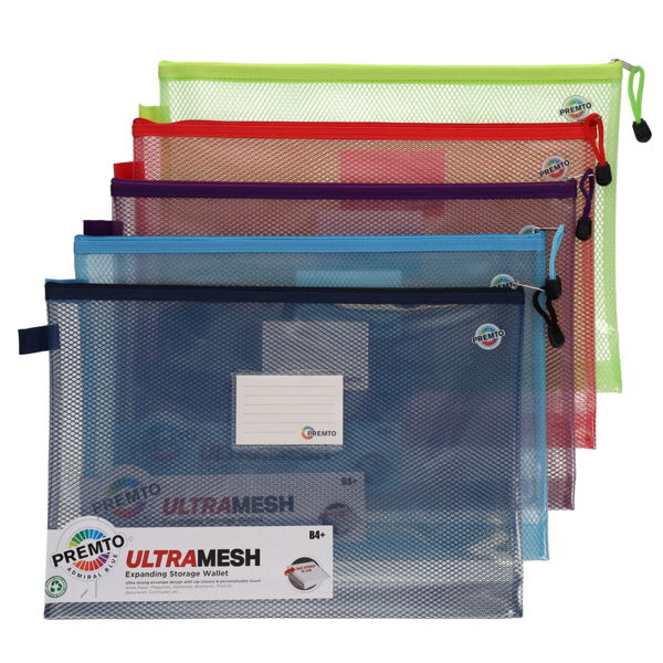 Premto (Dark) B4+ Ultramesh Expanding Wallet - 5 Asst