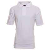 White Short Sleeve Polo Shirt