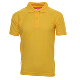 Golden Yellow Short Sleeve Polo Shirt