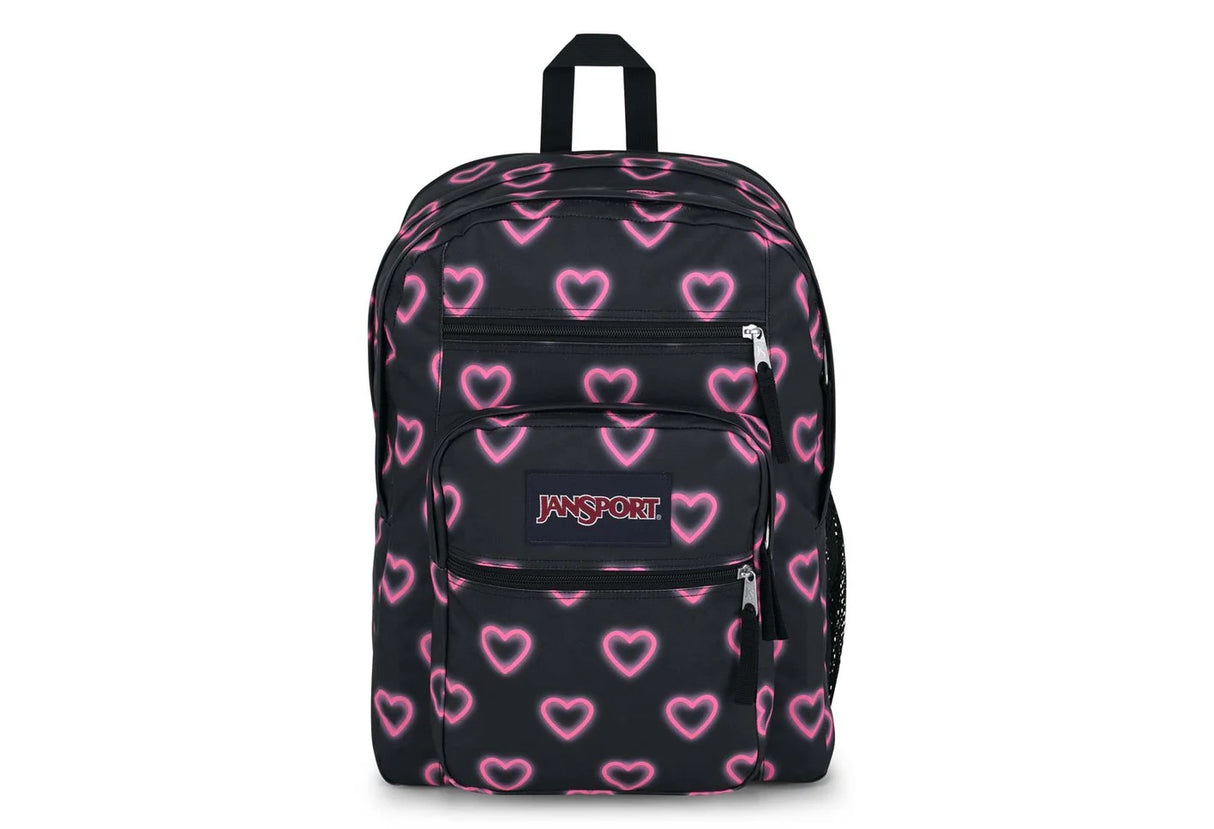 Jansport-Big Student Happy Hearts - Black