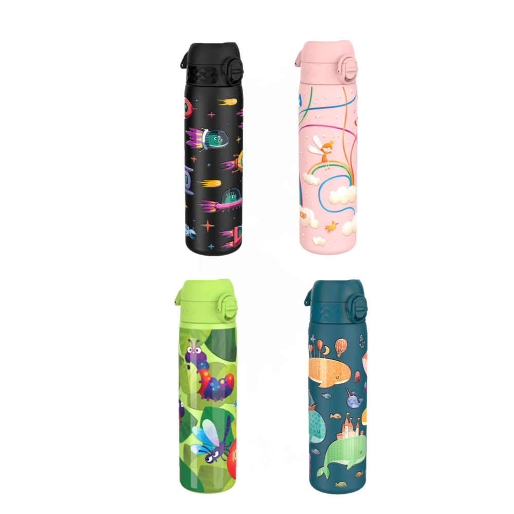 Ion8 Pod 600ml - Stainless Steel Print Asst. - 2024