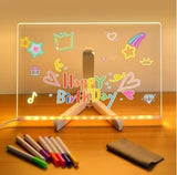 Concept Acrylic LED Notice Board  200x300mm