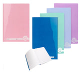 Premto A4 120pg Durable Cover Manuscript Book - 5 Asst