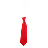 Red School Tie (Elastic/Regular)