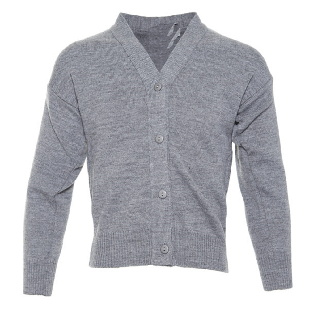 Grey Cardigan (50/50) – Schoolwear House